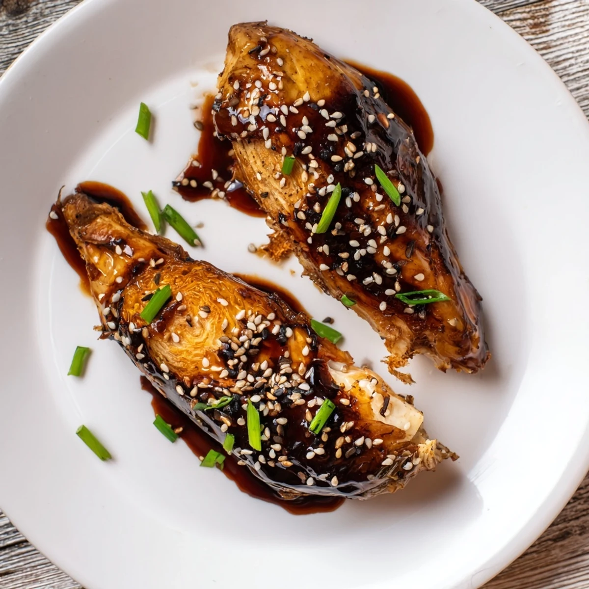 Crispy Honey-Soy Brussels Sprouts