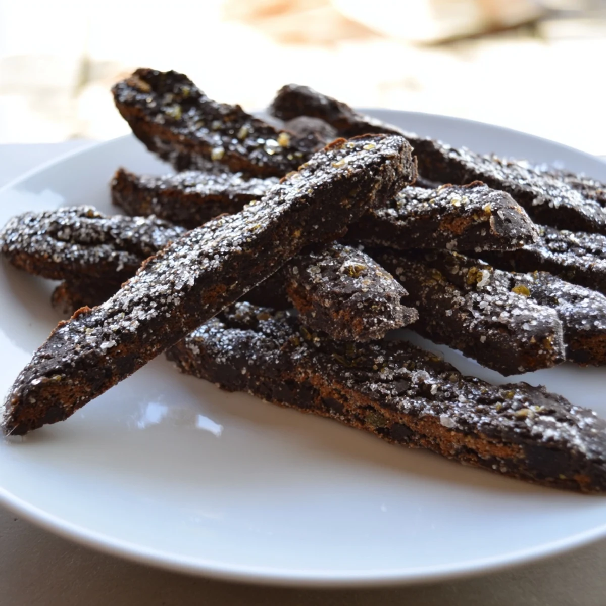 Warm, soft-baked ginger and molasses cookies dusted with sugar, perfect for a sweet treat.