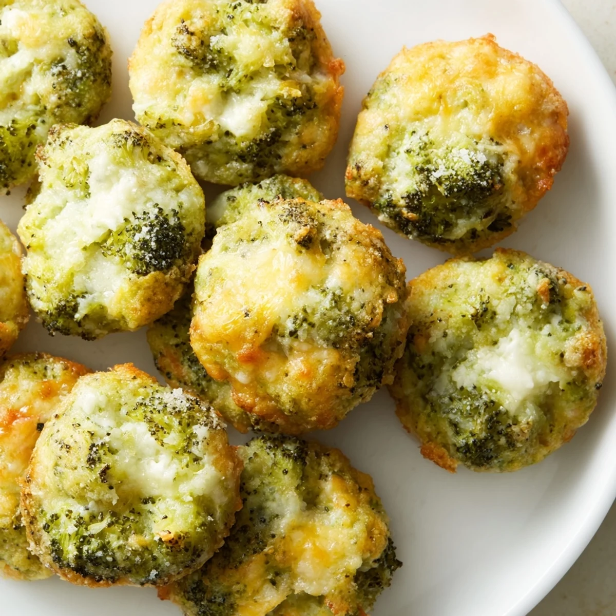Golden-brown Cheesy Broccoli Casserole Bites, perfect party appetizers, are a delightful, flavorful treat.