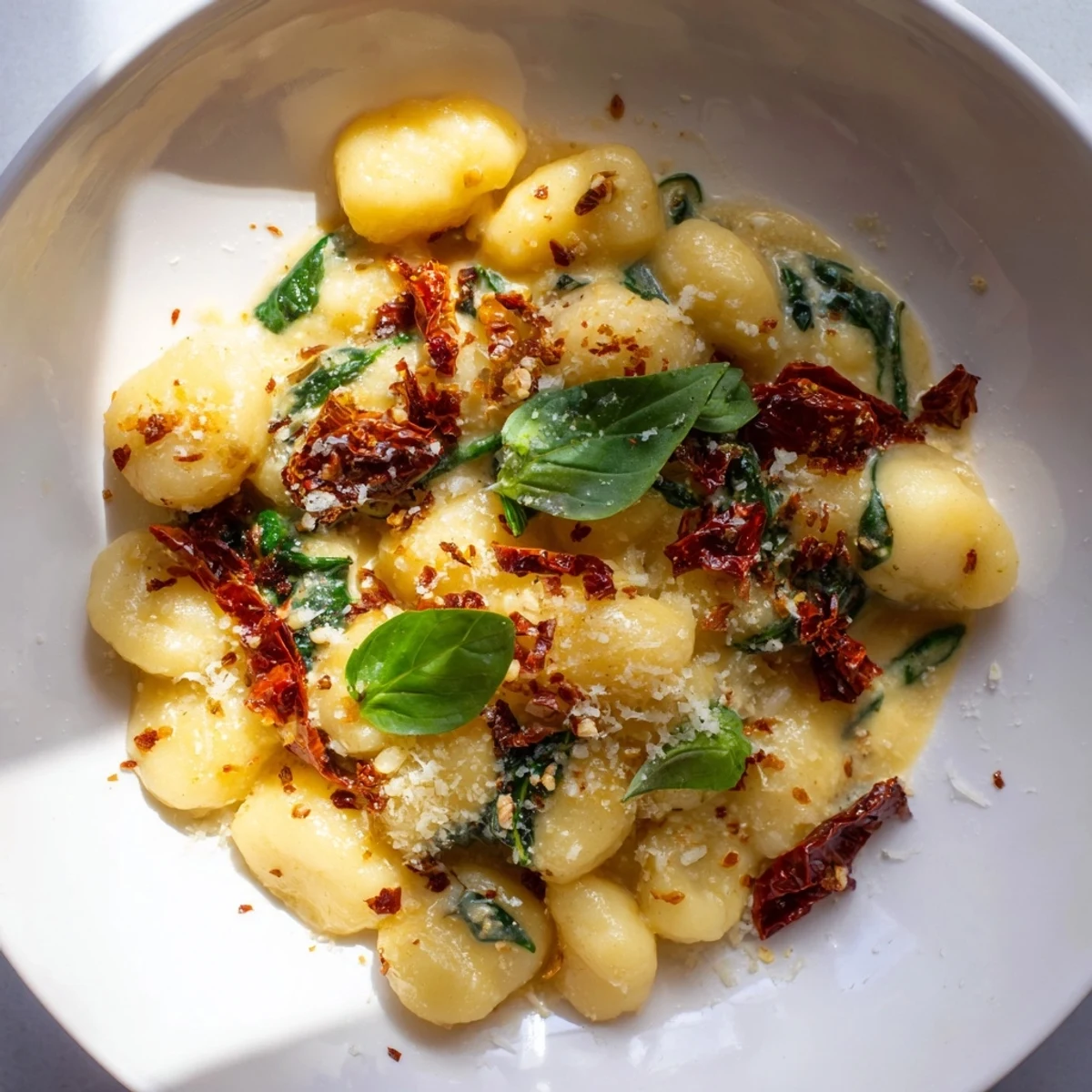 Creamy Tuscan Gnocchi Dish