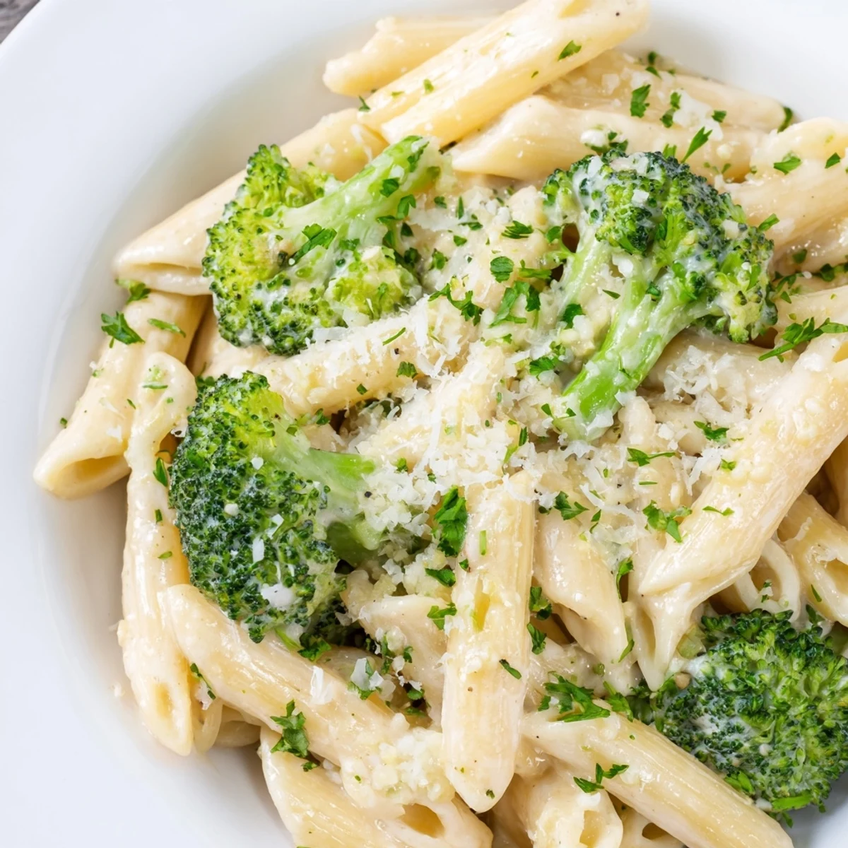 Cream Cheese Garlic Pasta