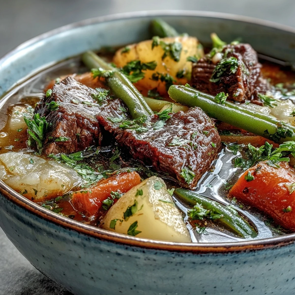 Hearty Beef and Vegetable Soup