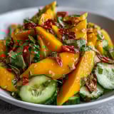 Refreshing Mango Salad Lime Dressing