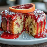 Blood Orange Polenta Cake