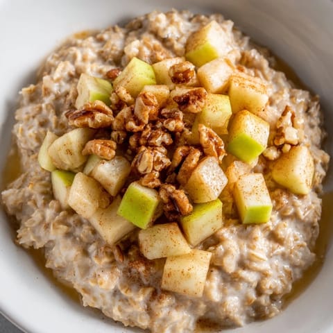 Apple Pie Oatmeal Bowl #34