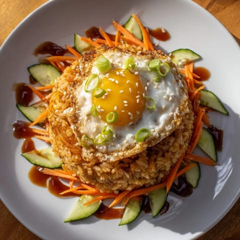 Crispy Egg Rice Bowl #39