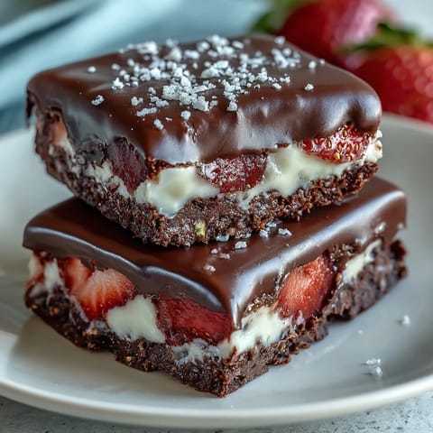No-bake Dubai Chocolate Strawberry Bark featuring marbled chocolate, sliced strawberries, and edible rose petals for a Middle Eastern-inspired treat.