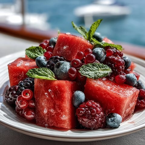 Watermelon Berries Platter