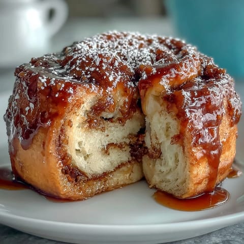 Warm mini orange rolls baked in a muffin tin, glistening with citrus glaze and orange zest sprinkles.